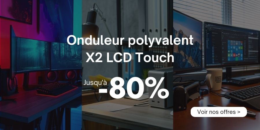 X2 LCD Touch en promotion